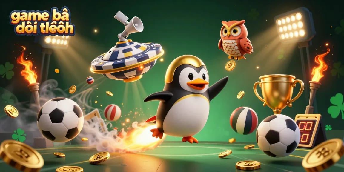 Engage in thrilling game bài đổi thưởng adventures with dynamic animations of sports elements and exciting characters.