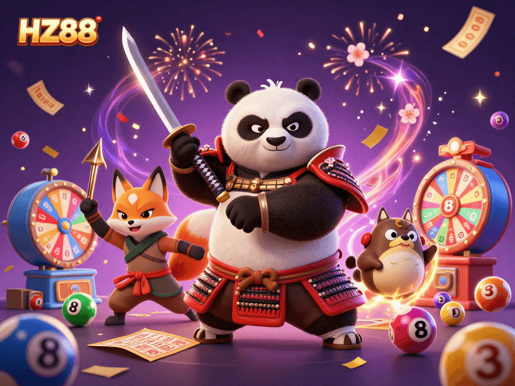 Experience exciting gameplay at HZ88 with thrilling lottery and bingo games surrounded by vibrant energy.