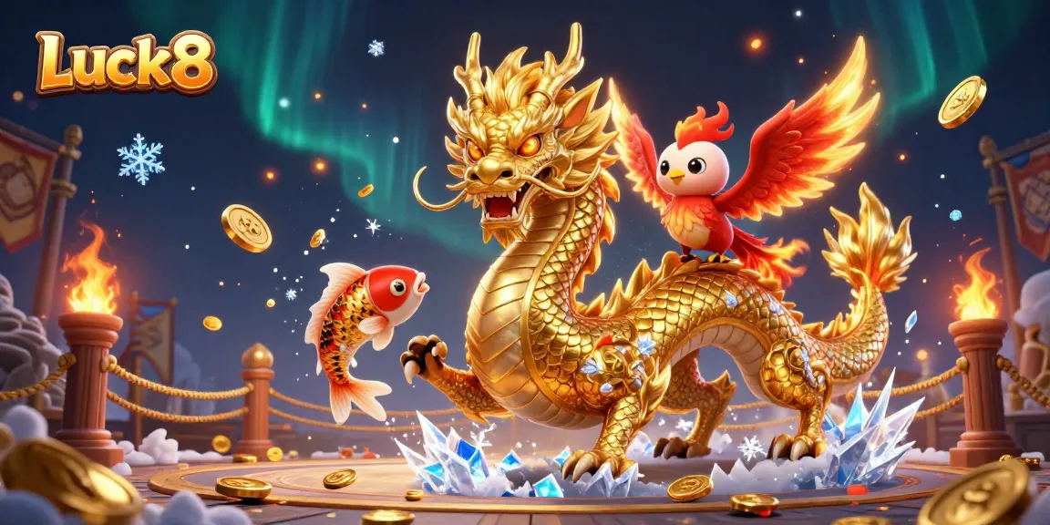 Experience thrilling gaming at Luck8, where golden dragons and exciting jackpots await.
