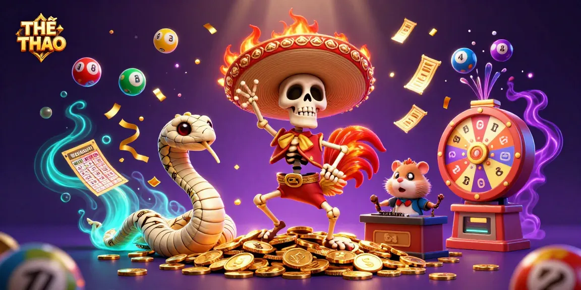 Experience thrilling THỂ THAO action with vibrant 3D elements for an engaging gambling scene.
