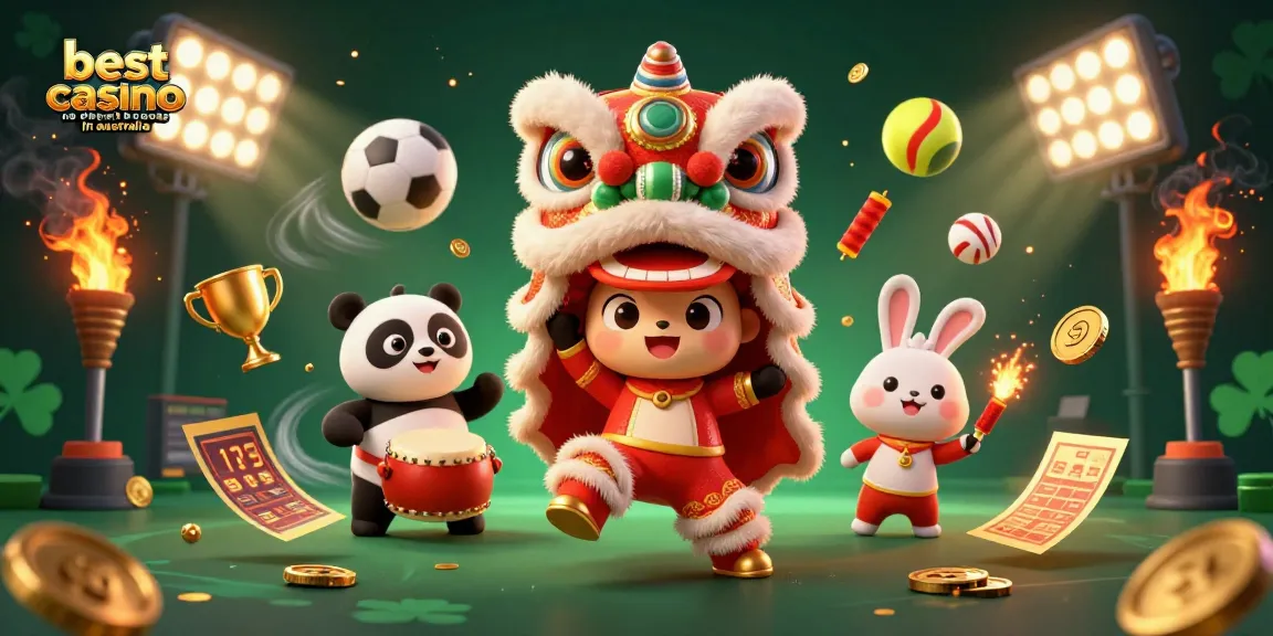Experience the best casino no deposit bonuses in Australia with vibrant 3D characters and dynamic gaming elements.