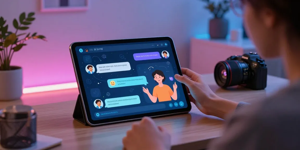 Engaging in an NSFW AI chat with interactive visuals in a modern digital environment.