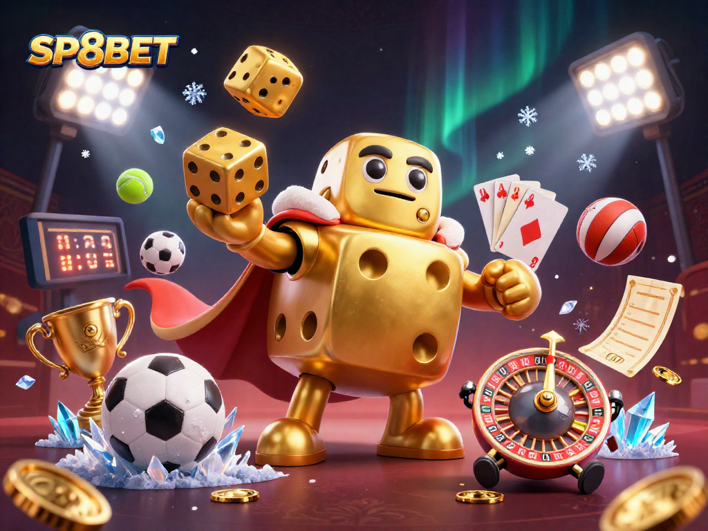 Engage in thrilling gaming adventures at SP8BET with exciting golden dice and sports elements!