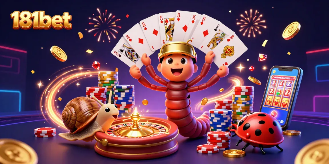 Experience the thrill of 181bet with dynamic characters and vibrant casino elements!