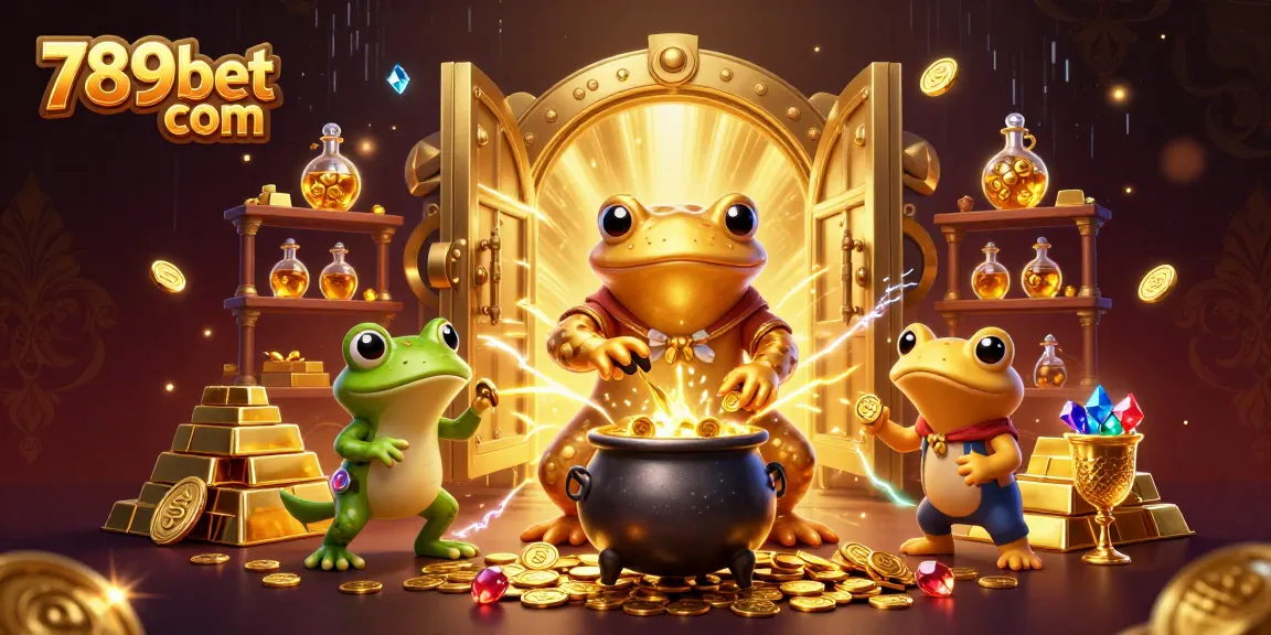 Experience the magic of 789bet com with a dynamic casino scene featuring gold and gems.