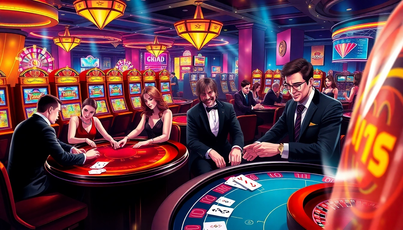 Engage in thrilling gameplay at UK88's luxurious casino experience.